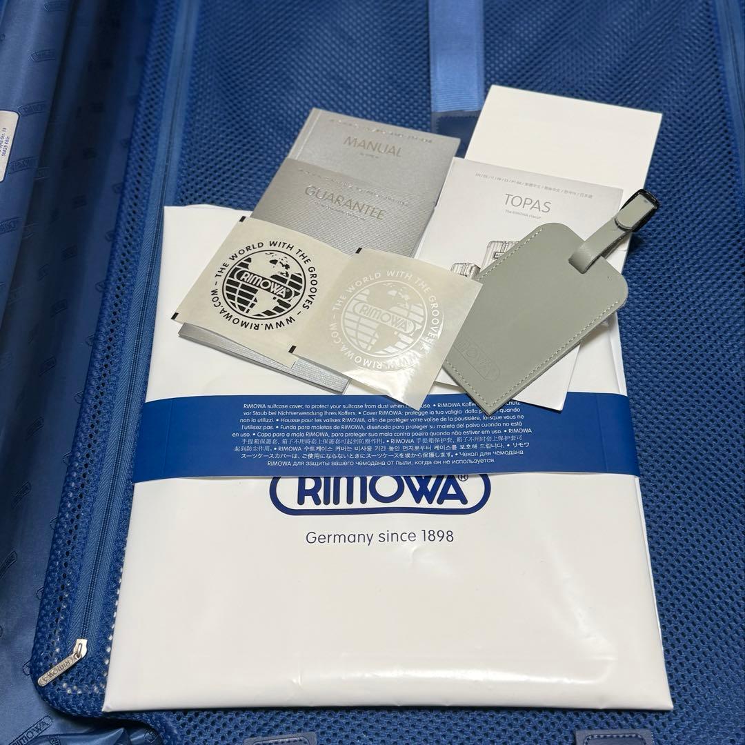 新品 リモワ トパーズ 4輪 923.70 RIMOWA