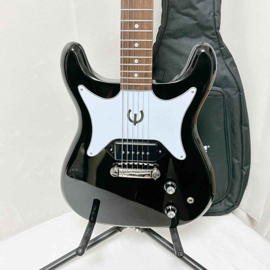 美品 Epiphone エピフォン Coronet ebony ギター ブラック