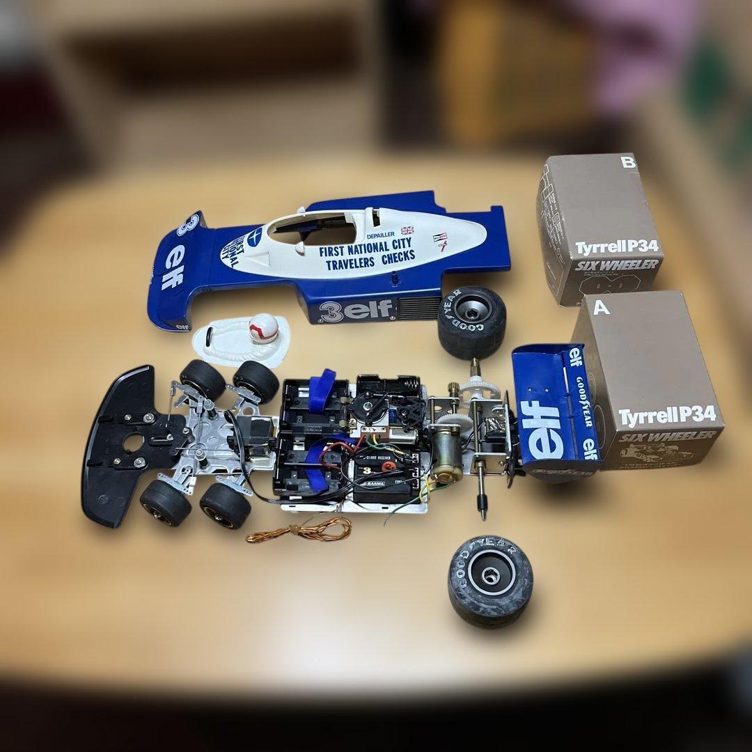 タミヤ　1/10 タイレルP34 シックスホイーラー　ジャンク