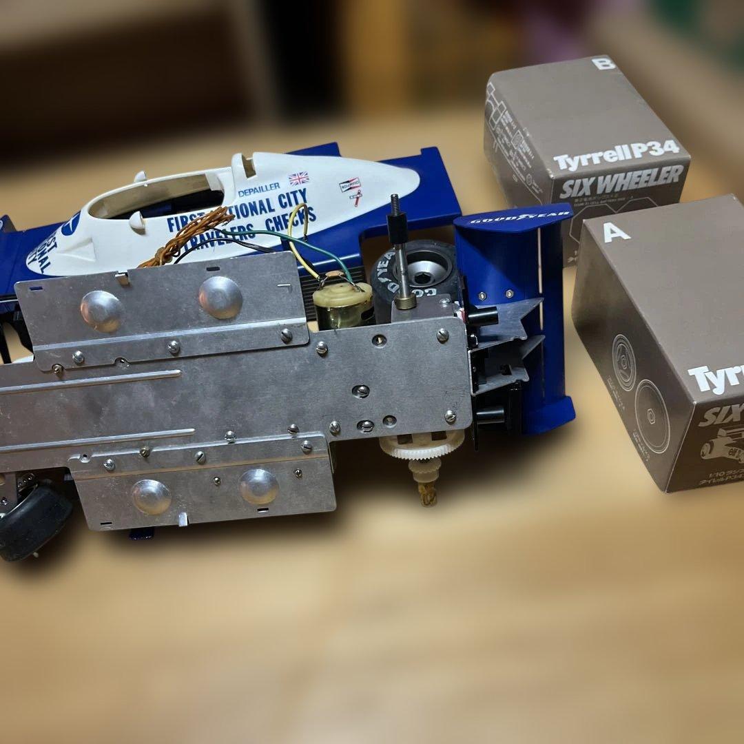 タミヤ　1/10 タイレルP34 シックスホイーラー　ジャンク