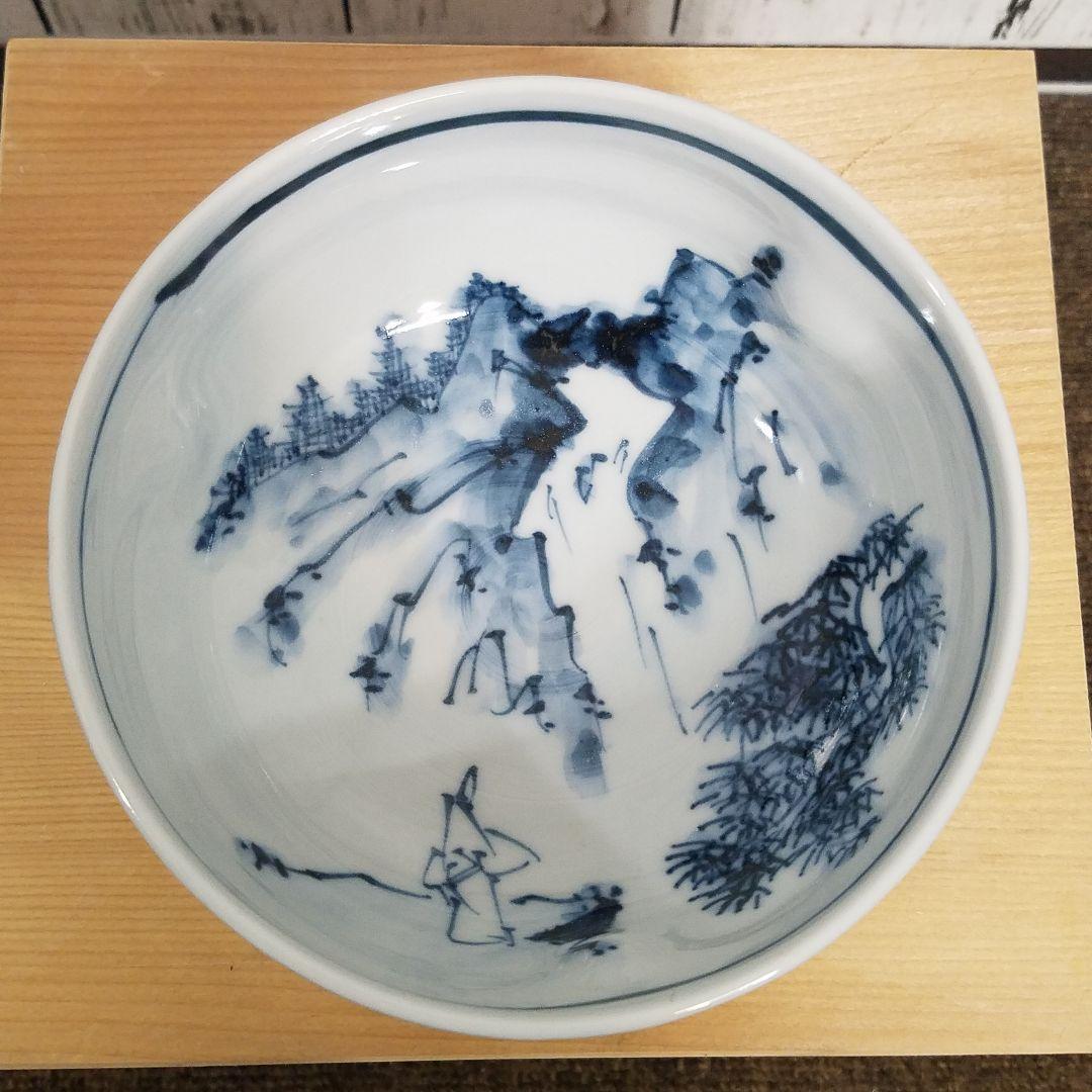 【新品/未使用】六齋窯 村田幸之介 山水 小鉢揃え　5客