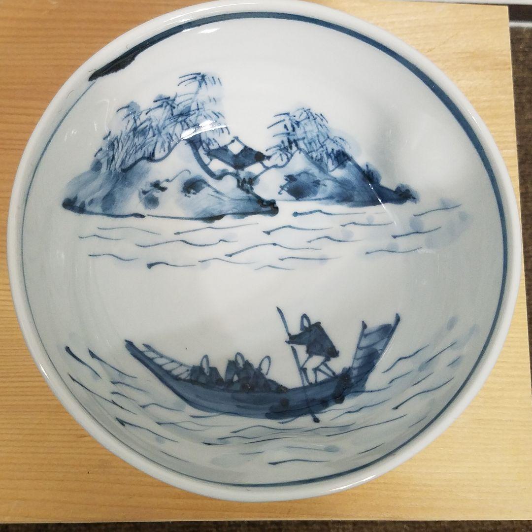 【新品/未使用】六齋窯 村田幸之介 山水 小鉢揃え　5客