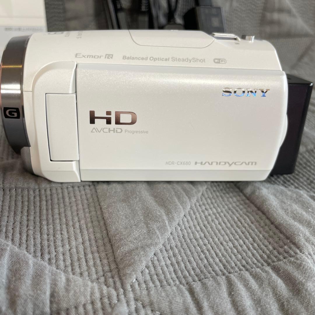美品 23年製 SONY ハンディカム HDR-CX680