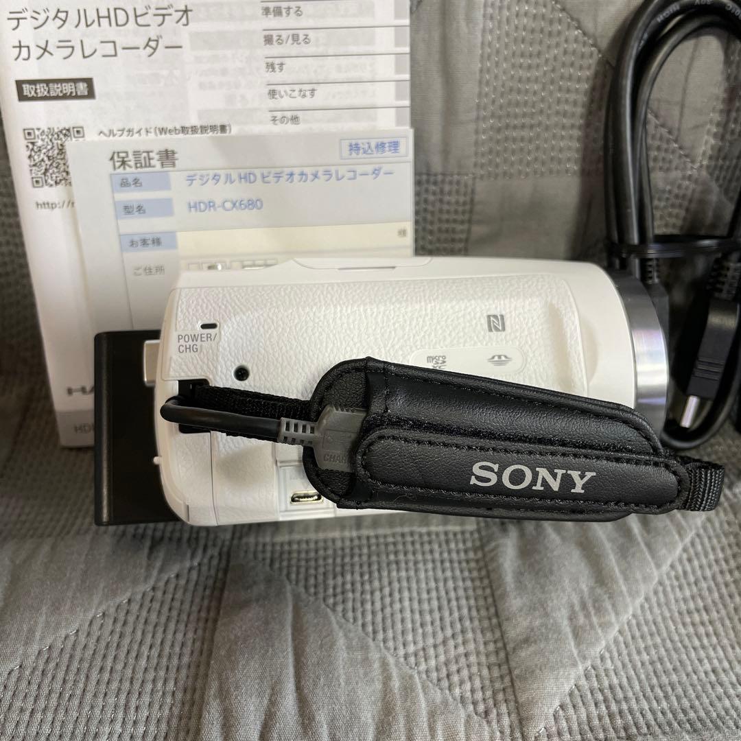 美品 23年製 SONY ハンディカム HDR-CX680