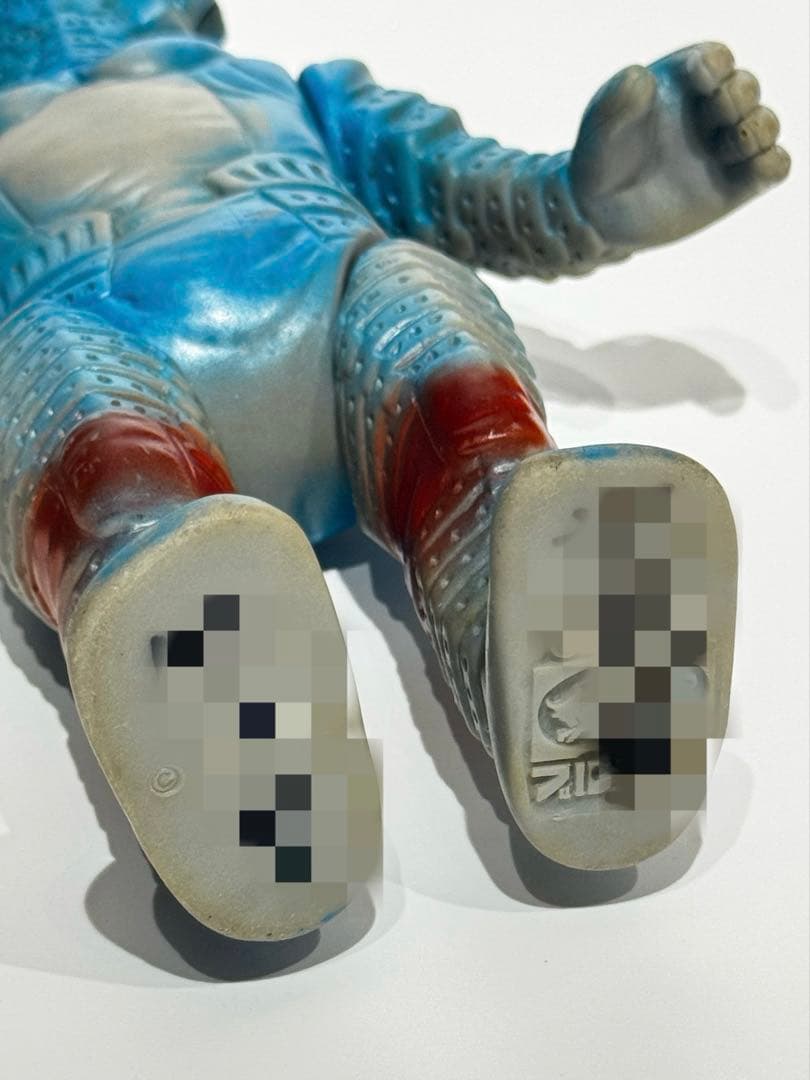 【当時物】　ブルマァク ウインダム 灰成型/青　記名あり