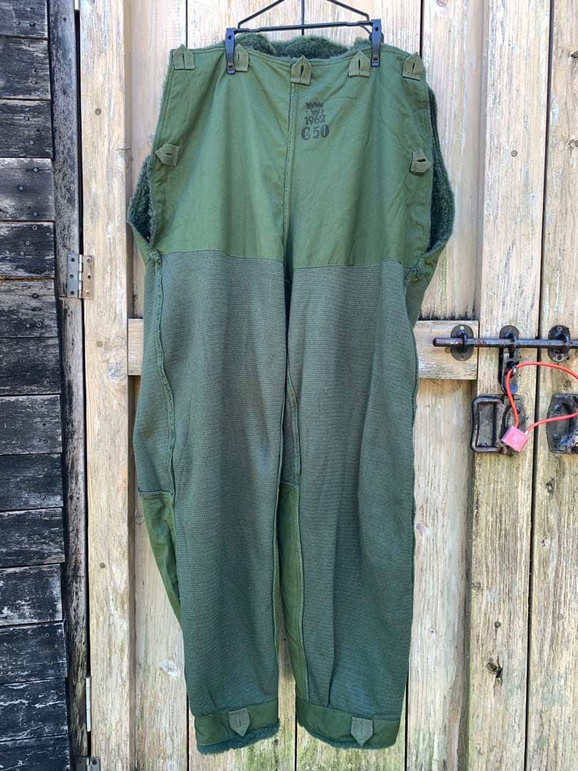 60s ヴィンテージ スウェーデン軍 モーターサイクル ジャケット パンツ