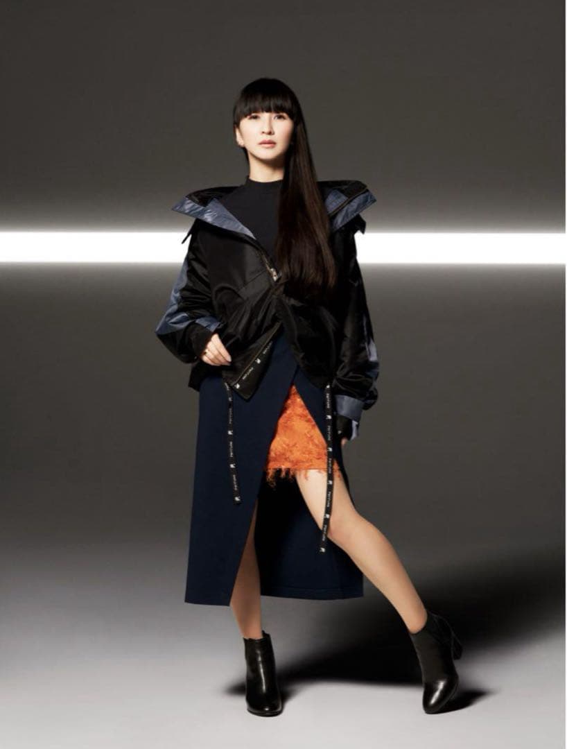 ミュージシャン Perfume closet COLOR BLOCK NYLON JACKET