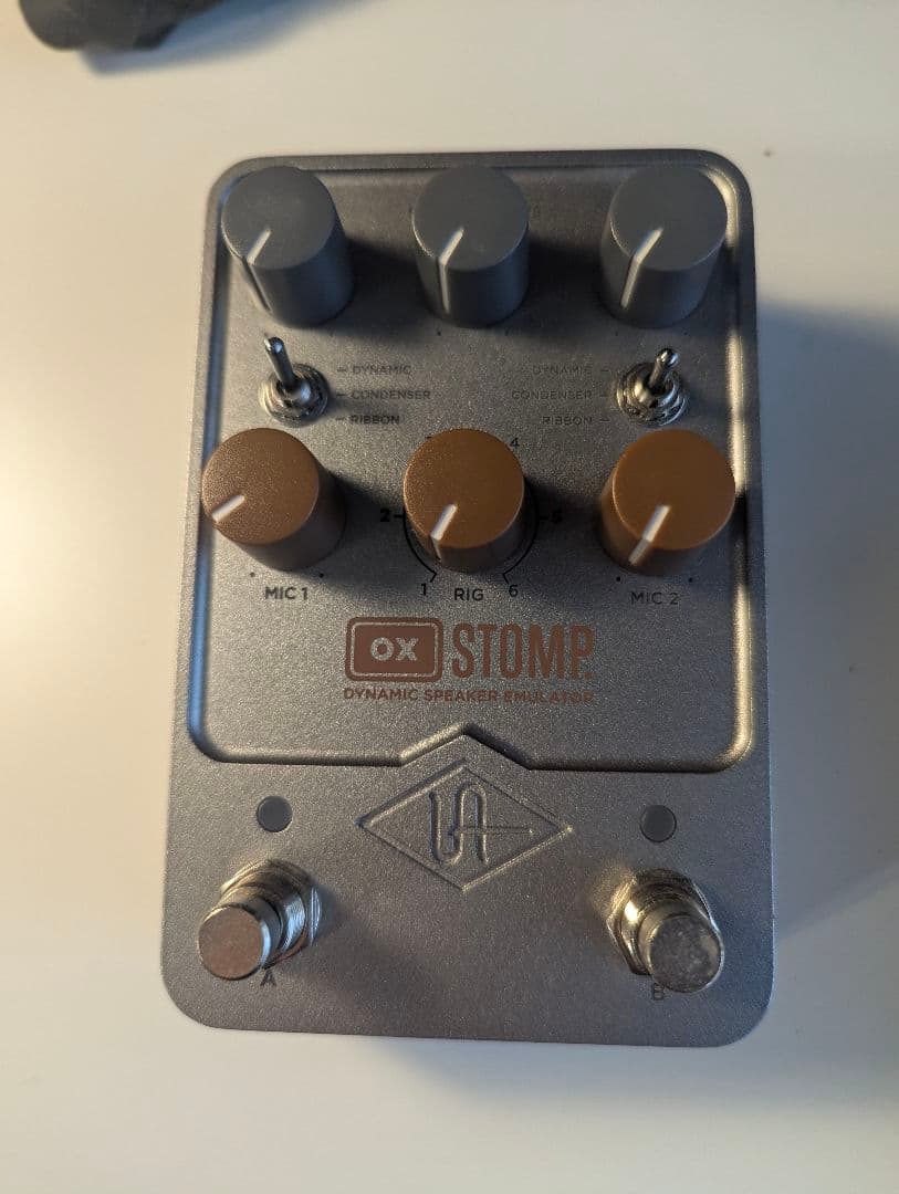 OX STOMP ダイナミックスピーカーエミュレーター箱付き