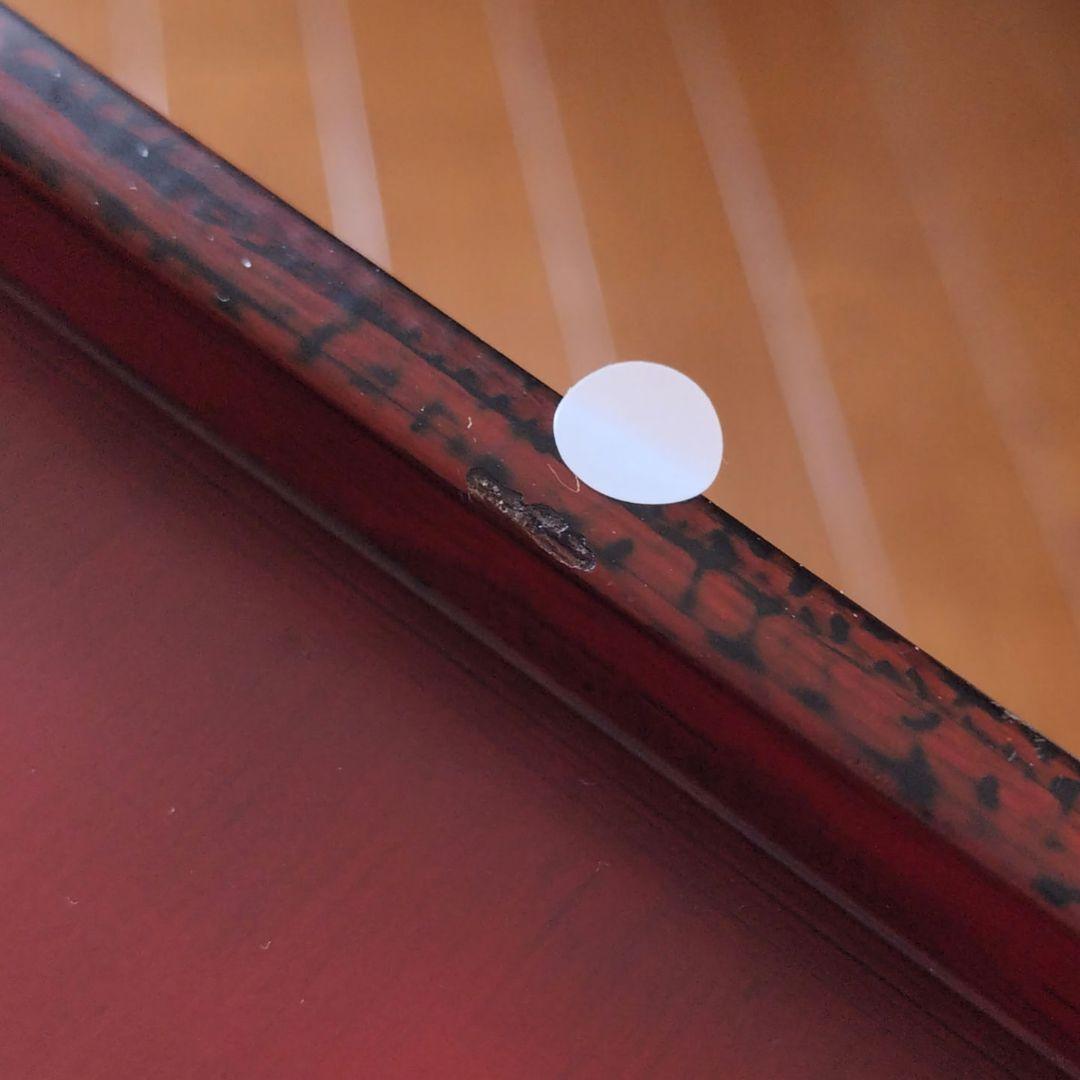 太田修嗣③洗朱根来角隅切盆