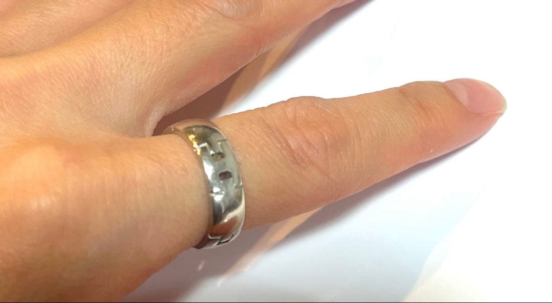 HERMÈS エルメス シェーヌダンクル アンシェネ リング SV925 49