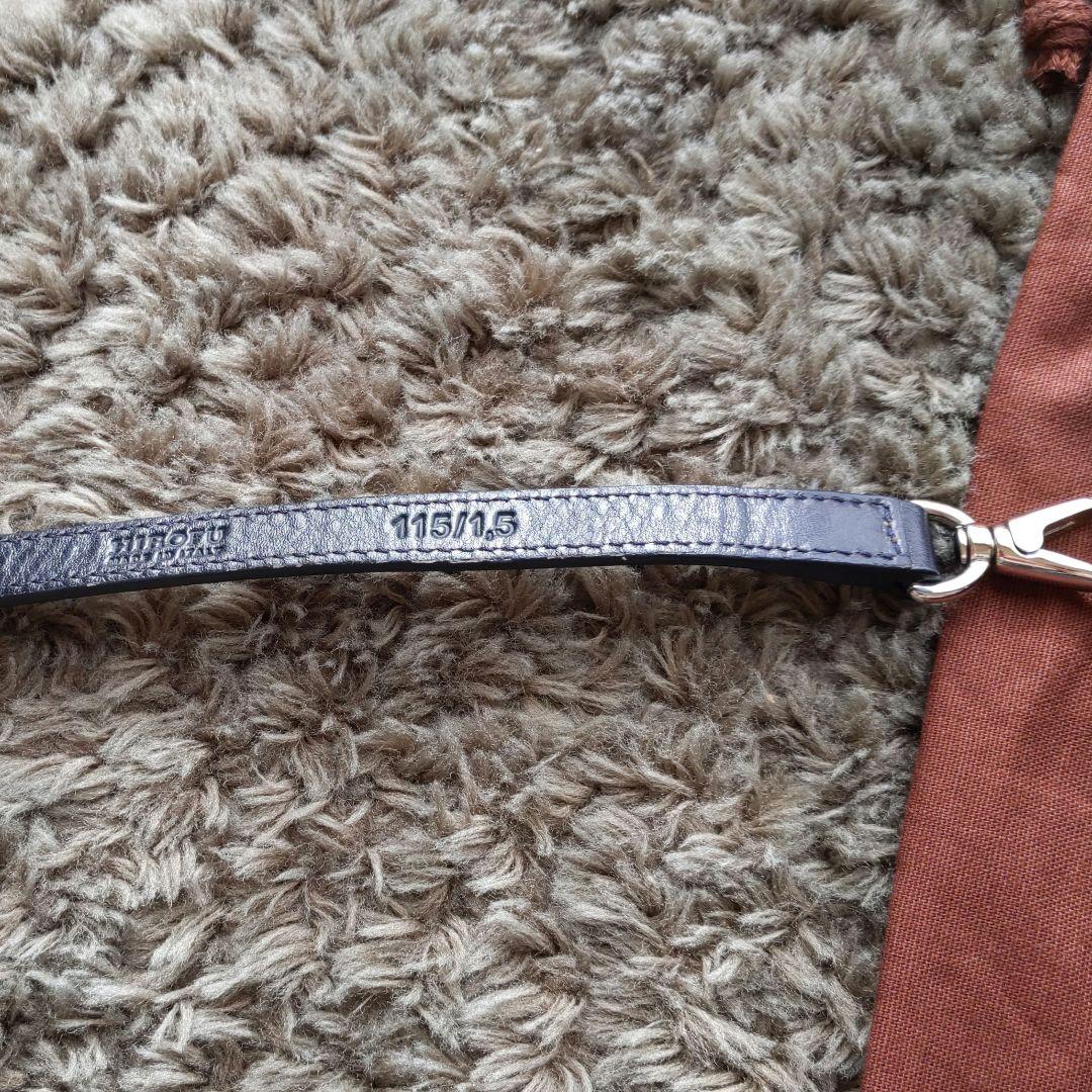 HIROFU 別売りストラップ付 ショルダーバッグ 濃紺 ネイビー ヒロフ