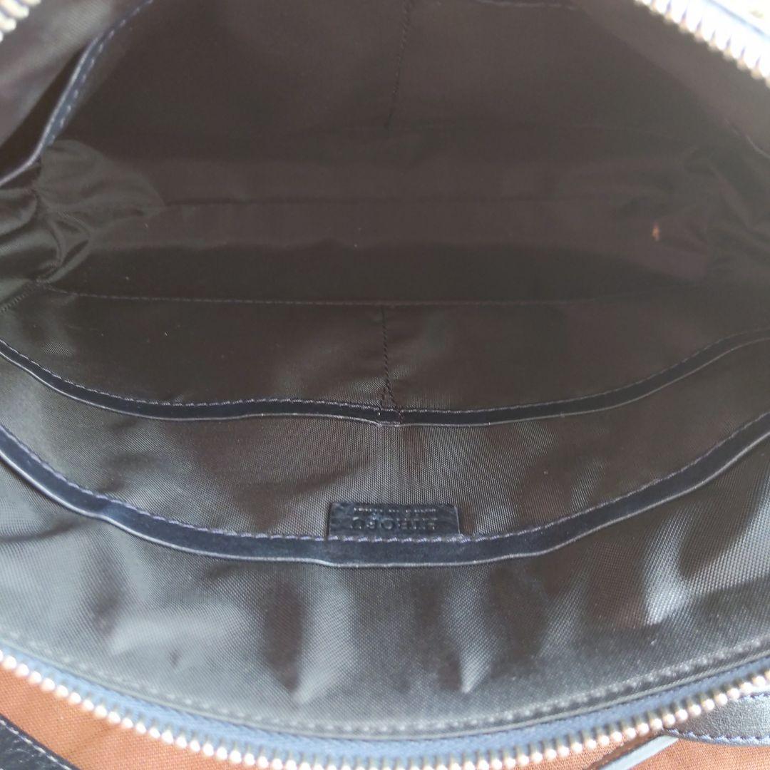 HIROFU 別売りストラップ付 ショルダーバッグ 濃紺 ネイビー ヒロフ