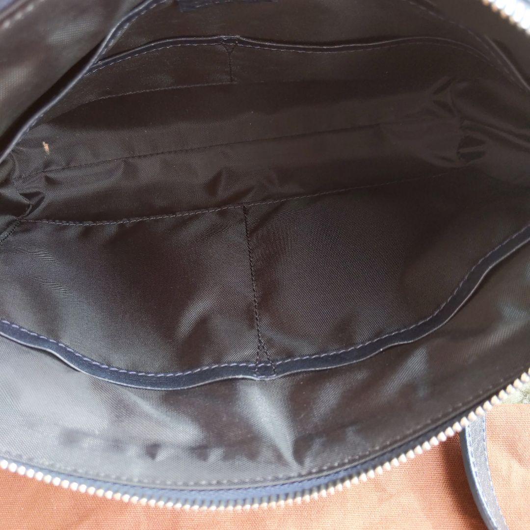 HIROFU 別売りストラップ付 ショルダーバッグ 濃紺 ネイビー ヒロフ