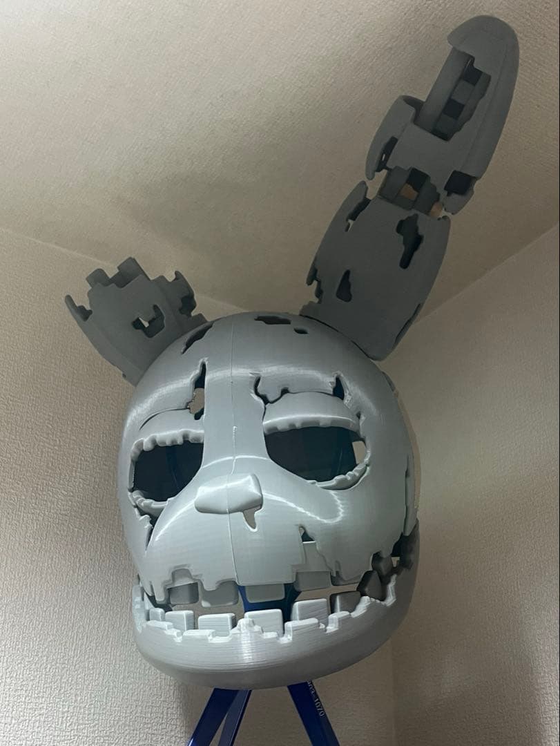 ユズ　FNAF スプリングトラップ コスプレヘルメット