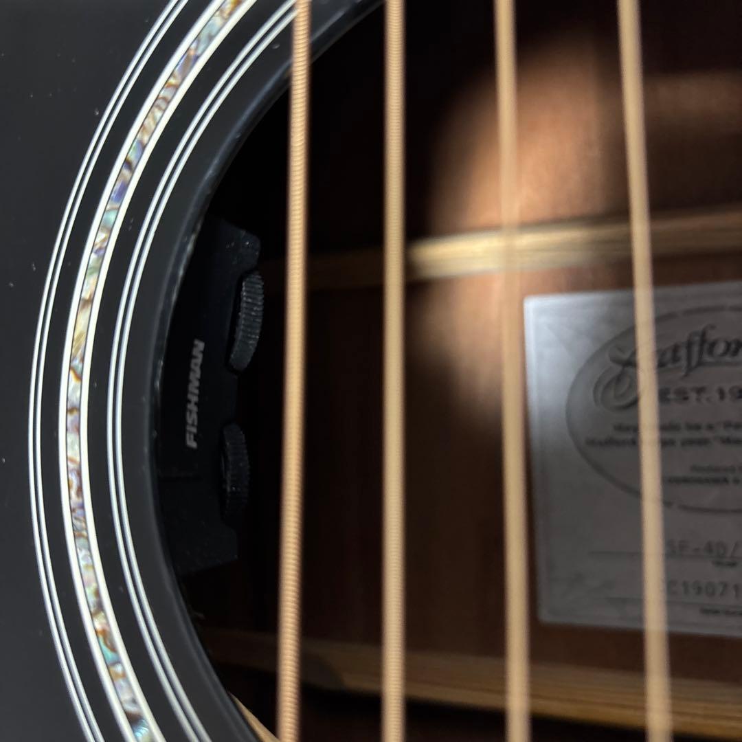 【美品】スタッフォードSF-4D BL エレアコ 【トップ単板】（ケース付き）