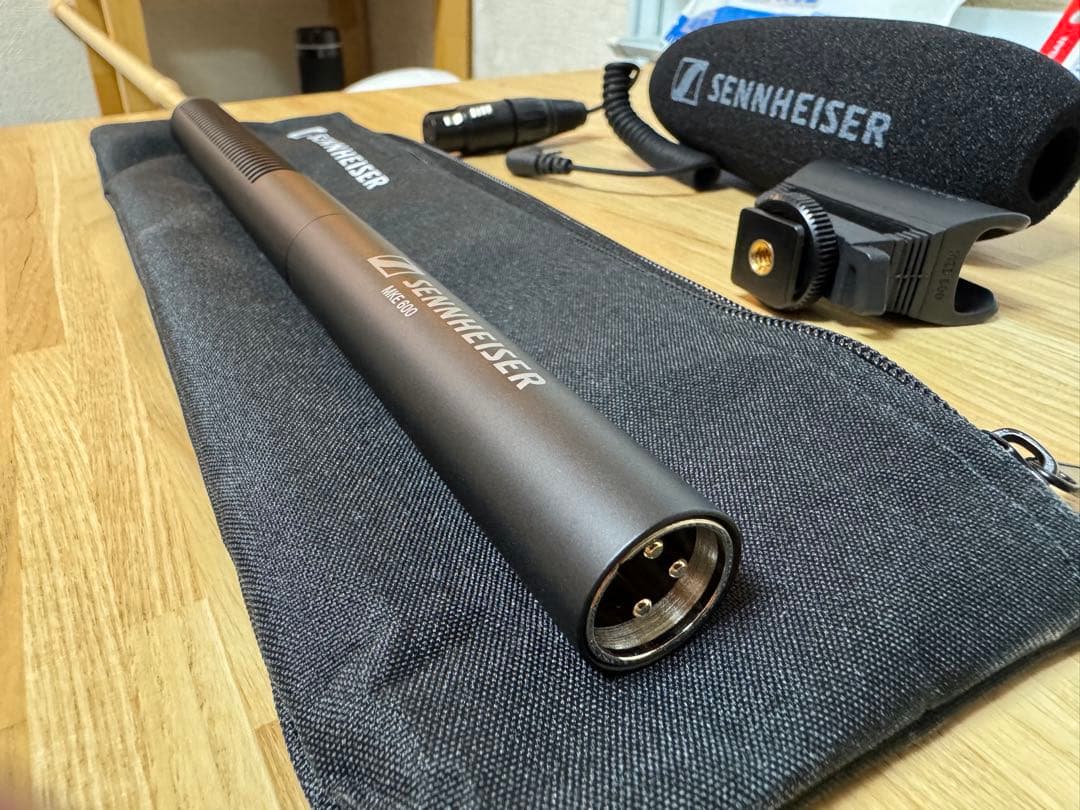 【美品】SENNHEISER MKE600 + MZH600