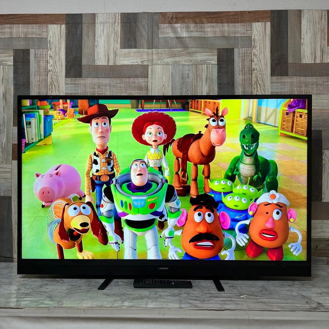 即日受渡❣️全国送料込MAXZEN50V型ゲームモード&外付HDD録画対応