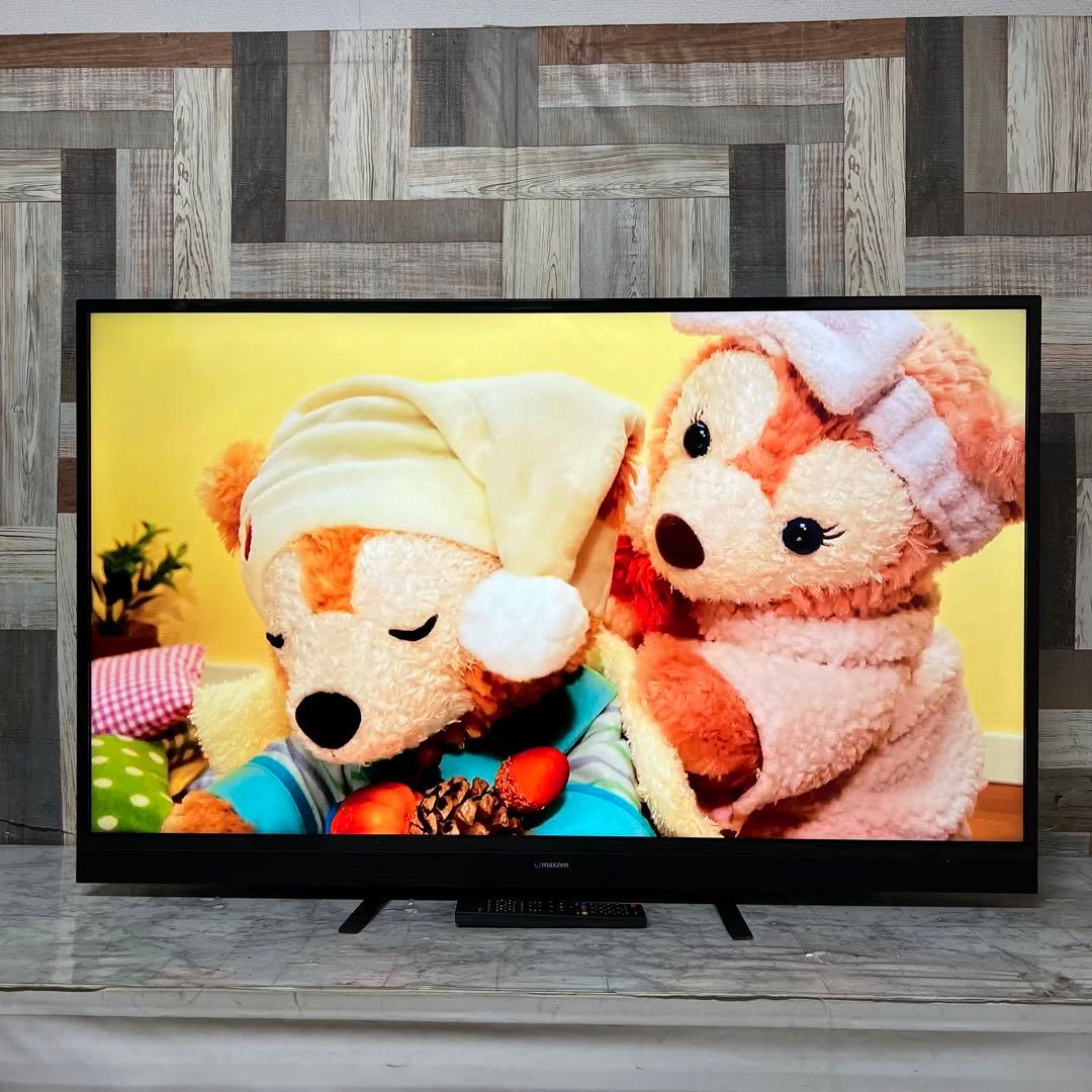 即日受渡❣️全国送料込MAXZEN50V型ゲームモード&外付HDD録画対応