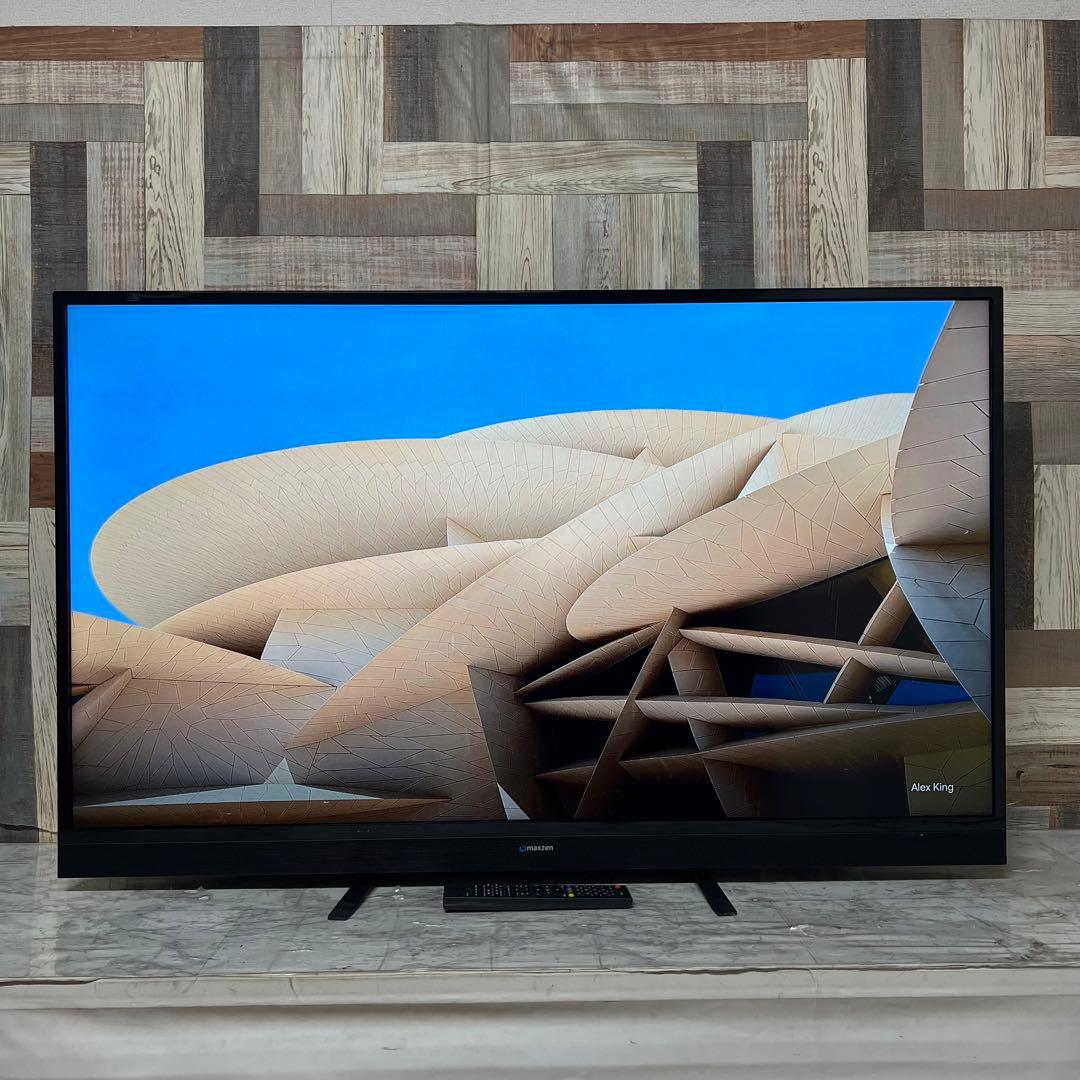 即日受渡❣️全国送料込MAXZEN50V型ゲームモード&外付HDD録画対応