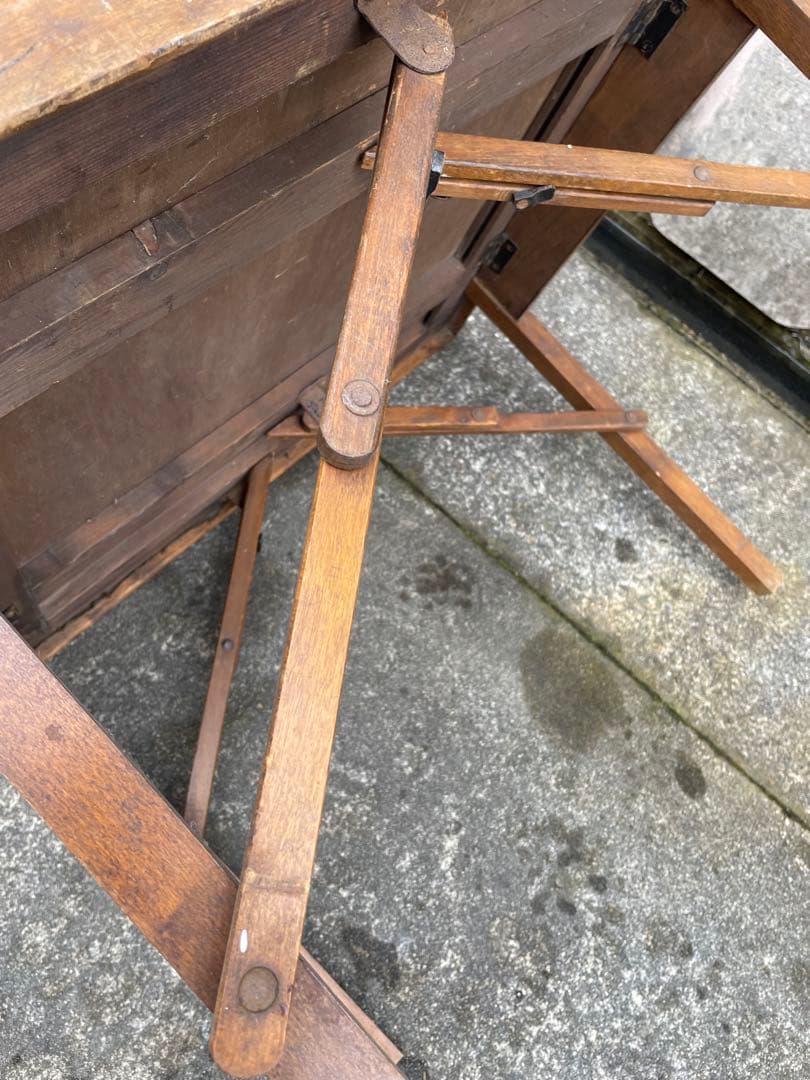 稀少/ビンテージ/USA製/フォールディングテーブル/テーブル/折りたたみ