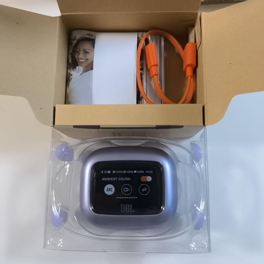 【超美品】JBL LIVE BUDS 3 ワイヤレスイヤホン パープル