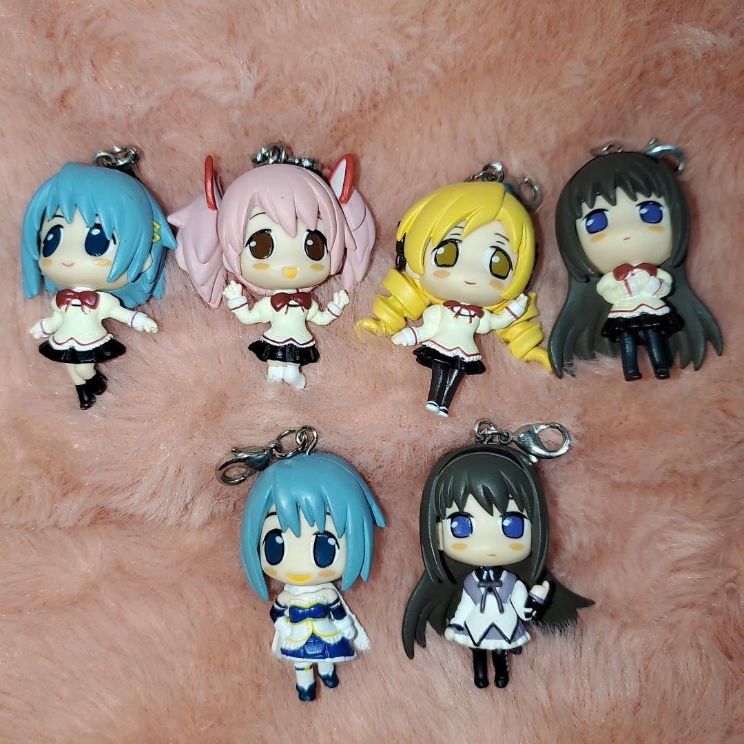 魔法少女まどか☆マギカ フィギュアマスコット ストラップ 25点 まとめ売り