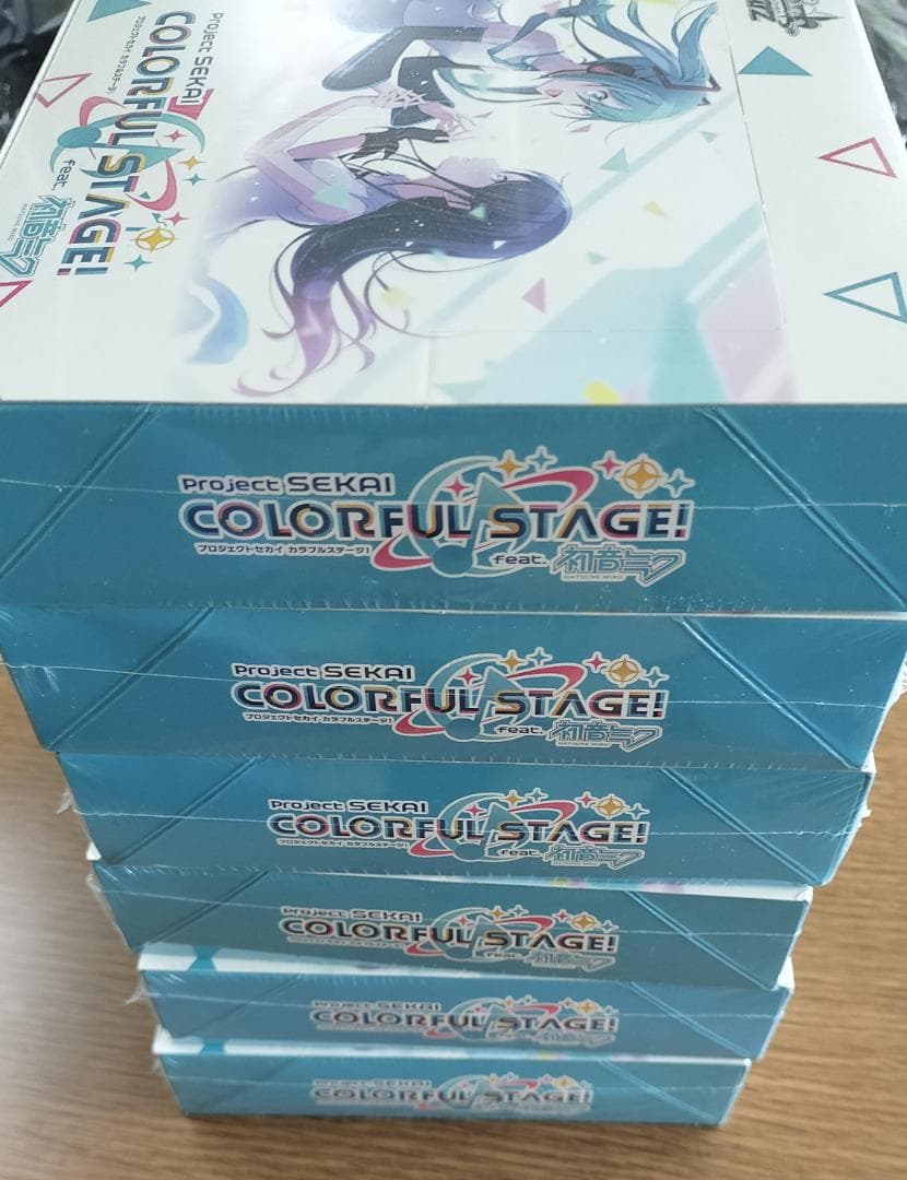 初版ヴァイスシュヴァルツ プロジェクトセカイ カラフルステージ！初音ミク 未開封