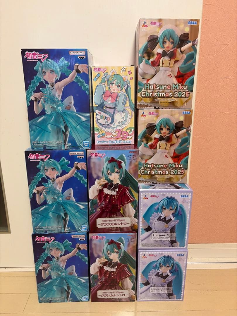 初音ミク　フィギュア　未開封　まとめ売り　10体
