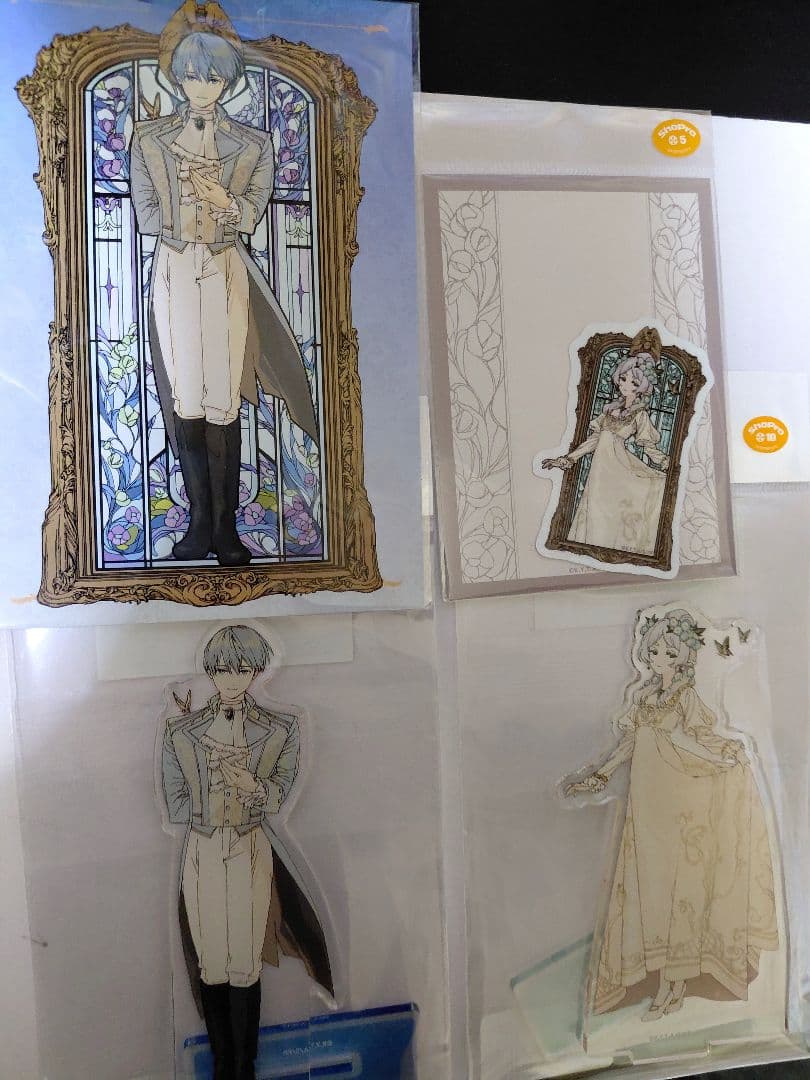 葬送のフリーレン 蝶々のフリーレン アクスタ スマホステッカー ポストカード