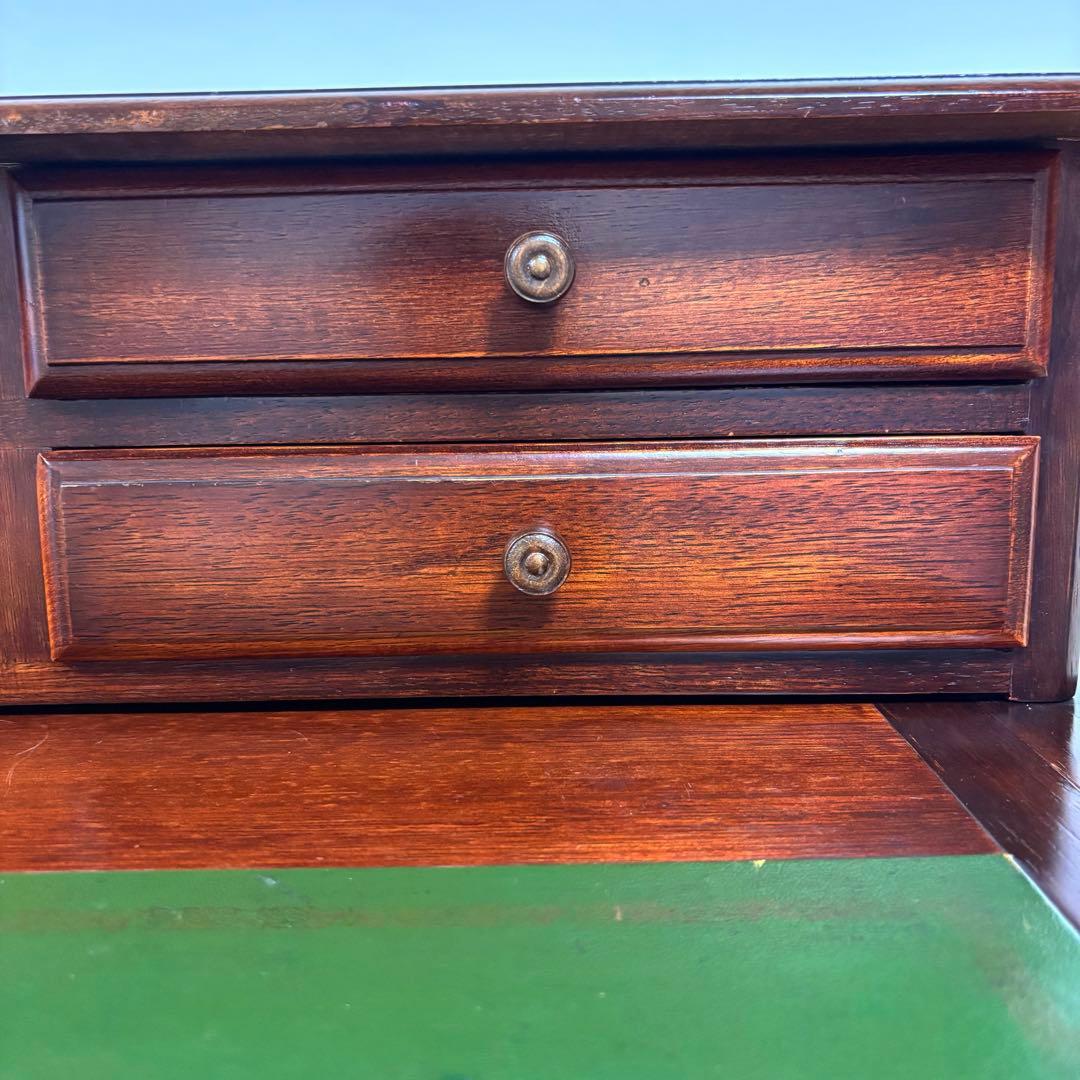 木製 ライディングデスク ビンテージ 天然木 学習机事務机 アンティーク