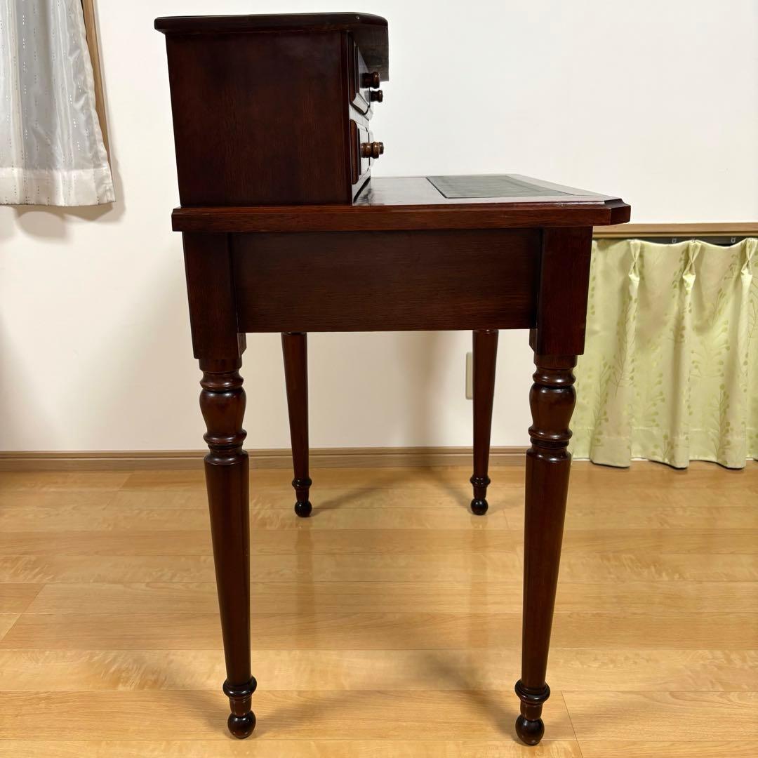 木製 ライディングデスク ビンテージ 天然木 学習机事務机 アンティーク