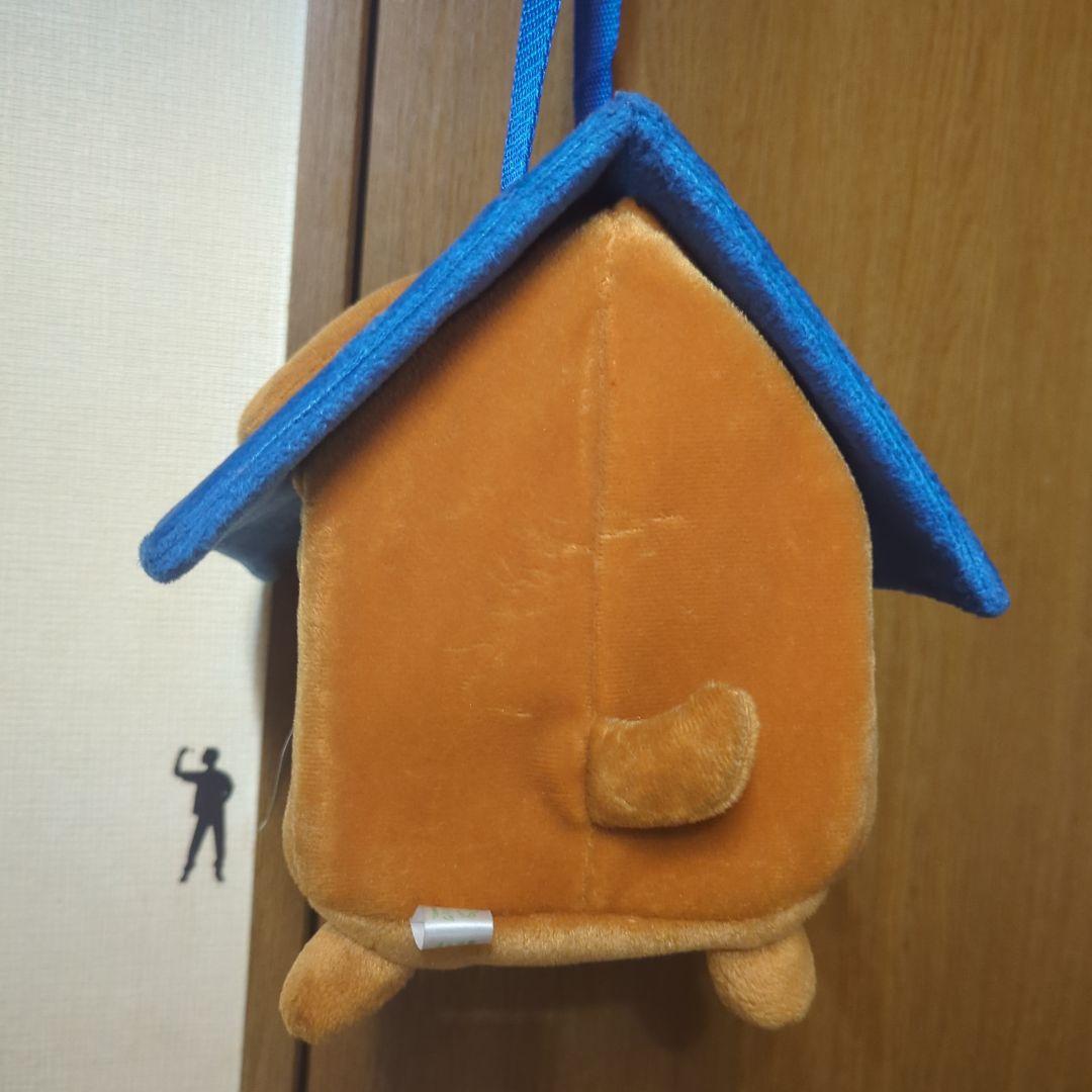 平成レトロ（青）激レア・小屋犬・ぬいぐるみ・ショルダーバッグ©️SAN-X非売品