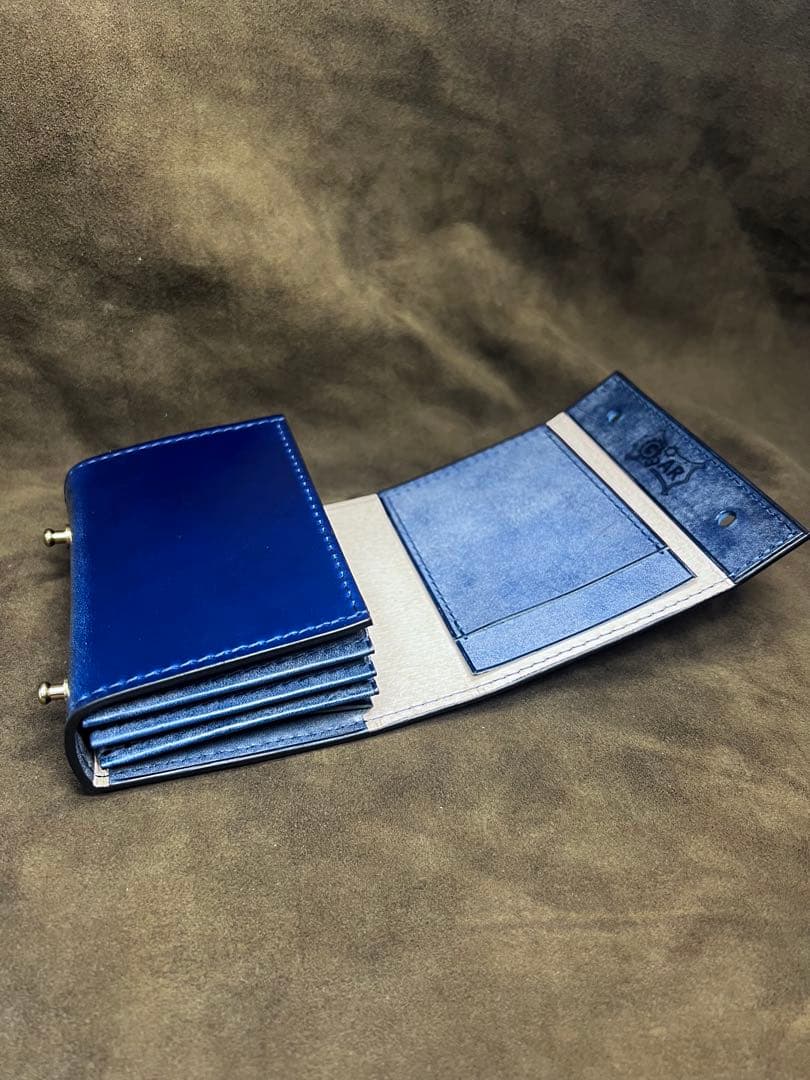 カ*7様 エムピウ ミッレフォッリエ　同型　コードバン　革財布