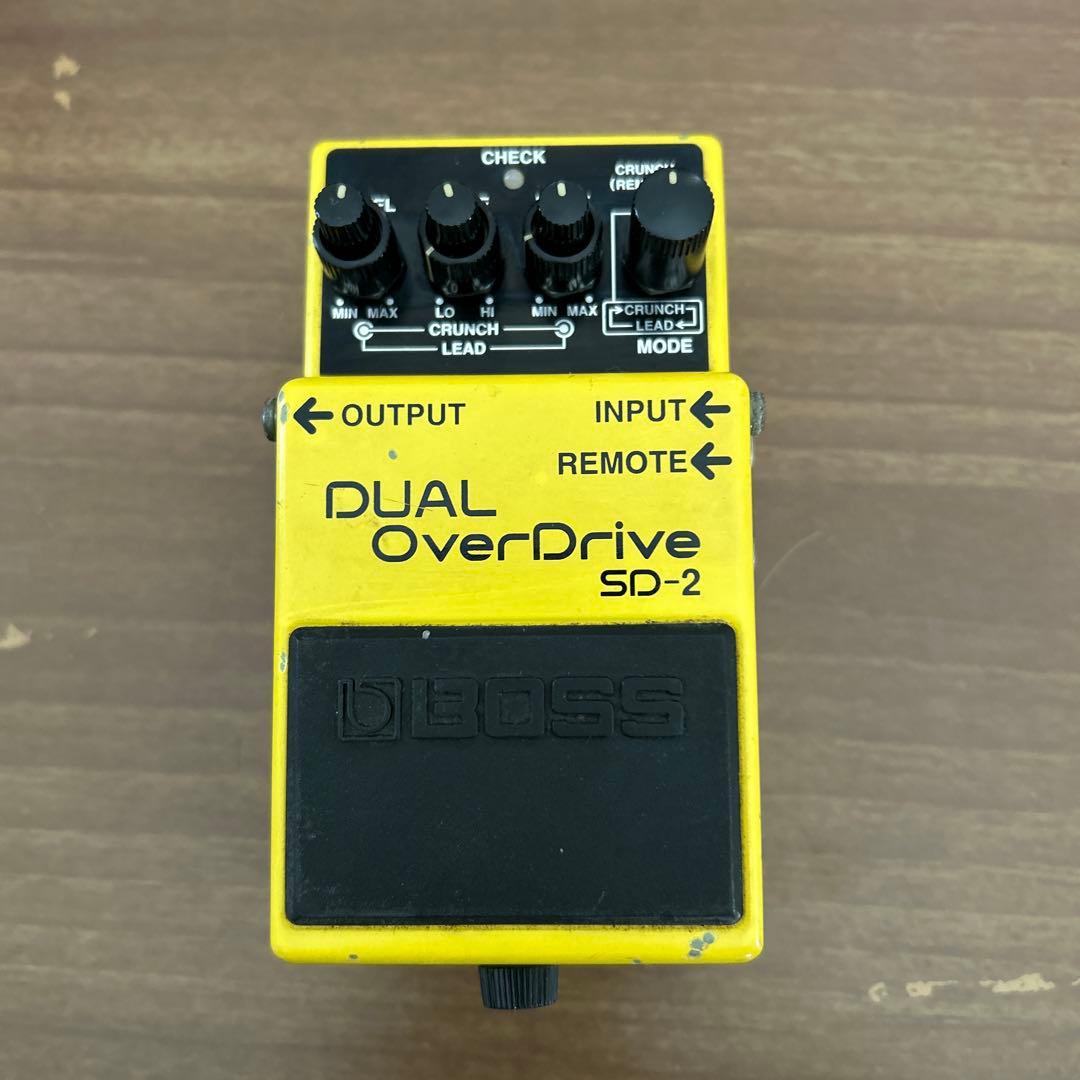 エフェクター BOSS SD-2 デュアル オーバードライブ