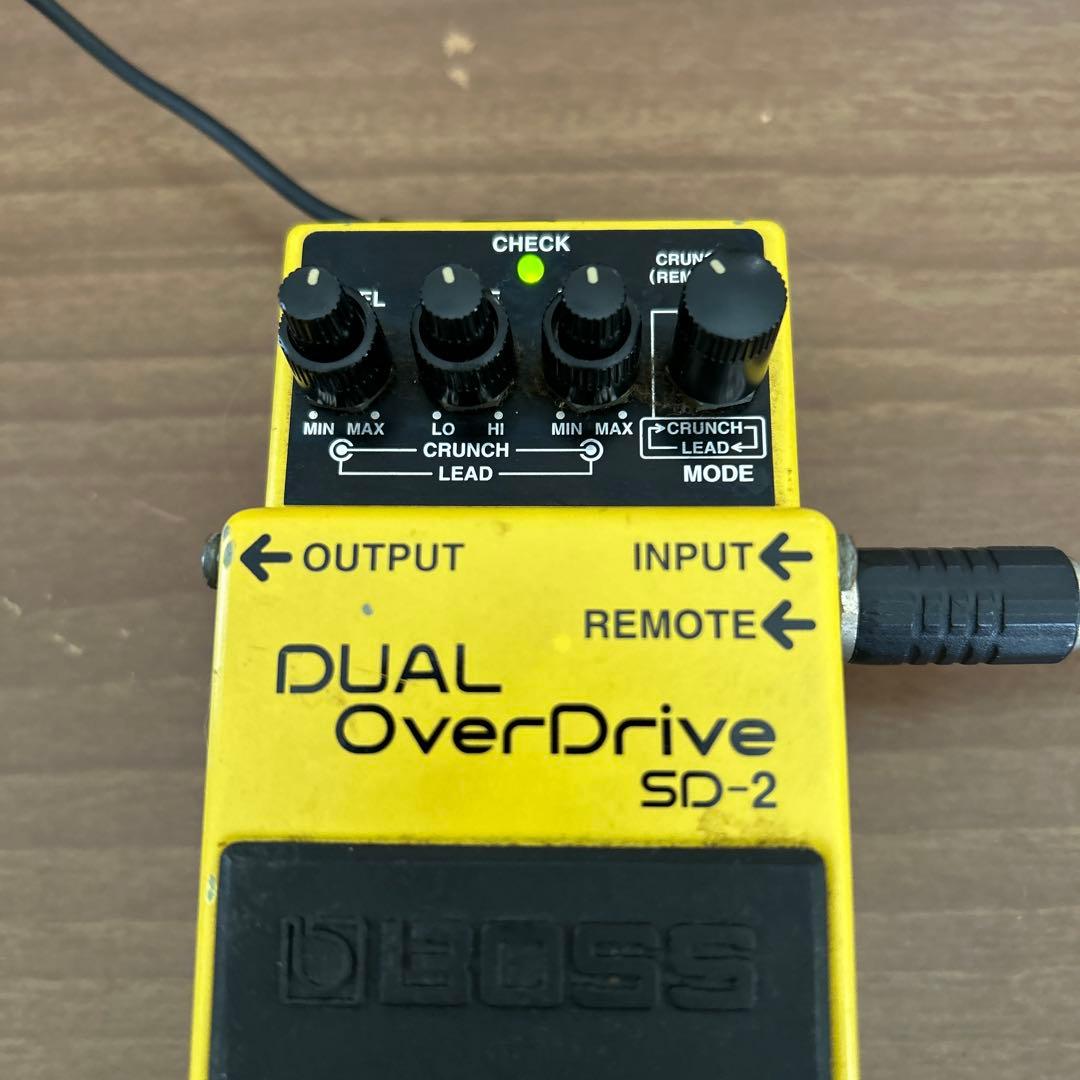 エフェクター BOSS SD-2 デュアル オーバードライブ