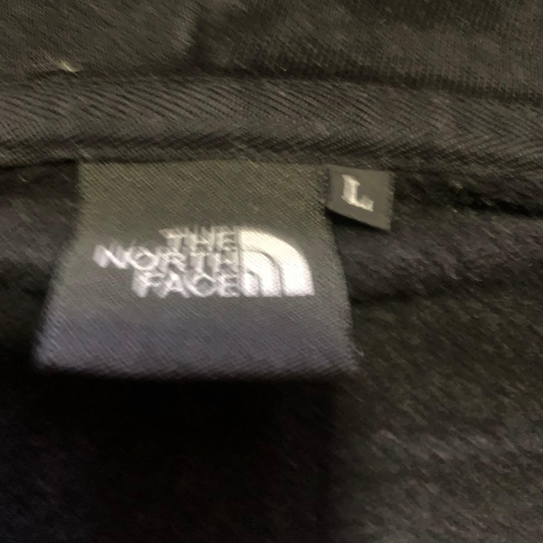 美品！THE NORTH FACE ジップパーカー　メンズLサイズ　ブラック