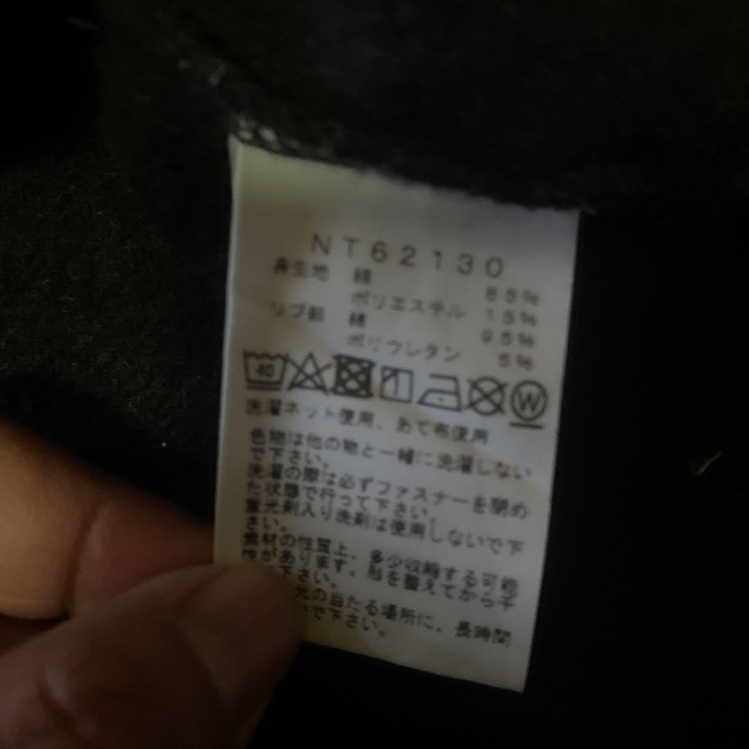 美品！THE NORTH FACE ジップパーカー　メンズLサイズ　ブラック