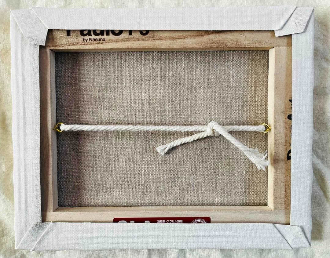 油彩画　原画「近所の風景　その2」アート　絵画 22×27㎝ F3　キャンバス