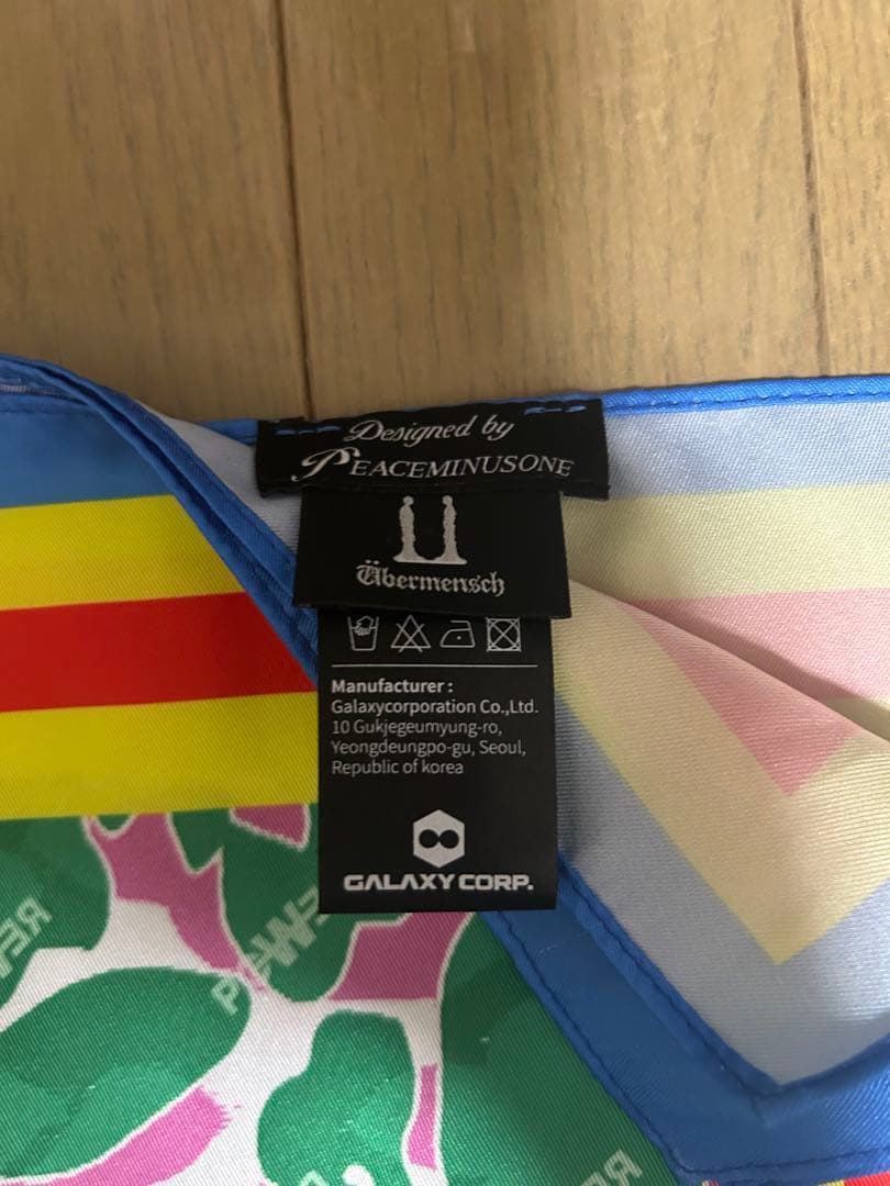 ジヨン着用 gdragon POWERバンダナPEACEMINUSONE