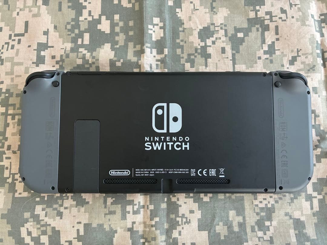Nintendo Switch グレー本体 ジョイコン 各種ソフトアクセサリー付