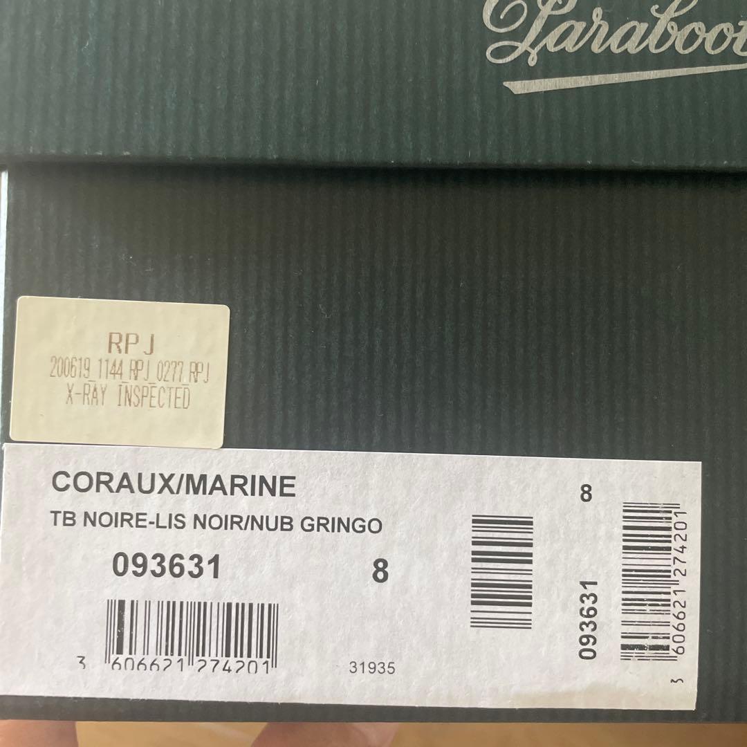 10匣別注　Paraboot CORAUX/MARINE 8