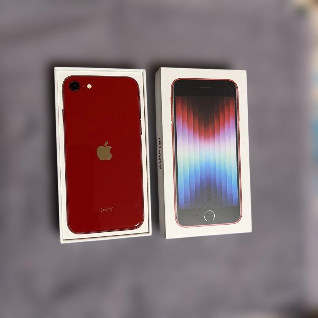 Apple iPhone SE (第3世代) PRODUCT(RED) 美品