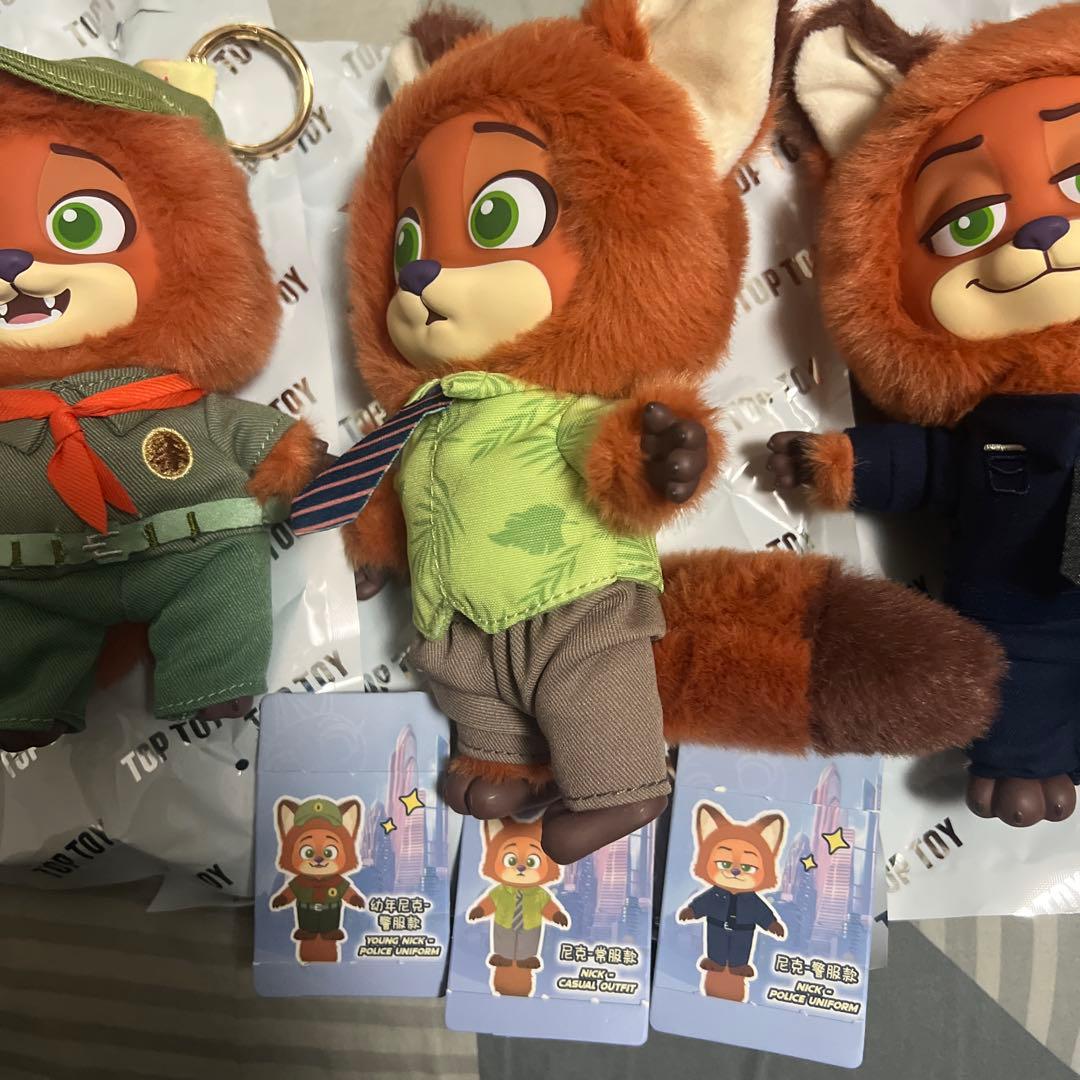 TOPTOYトップトイ ズートピア ニック 全種セット