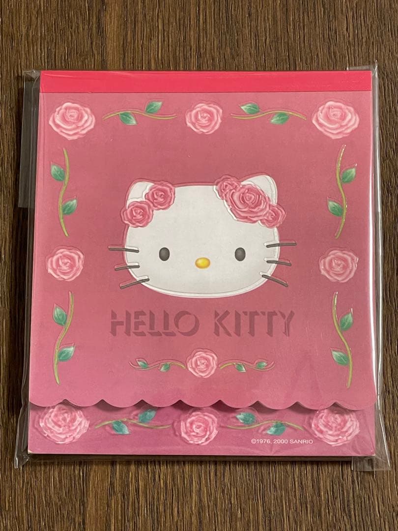 レア♡サンリオ♡キティ ローズ メモ 2000年