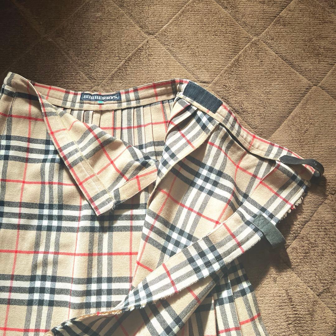 BURBERRYS ノバチェック プリーツスカート