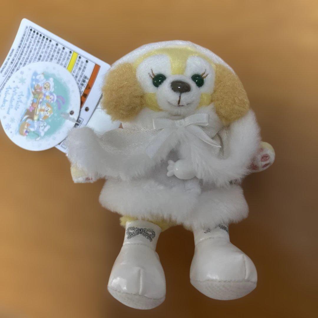 ホワイトウィンタータイムワンダーズ　クッキーアン ぬいぐるみバッジ