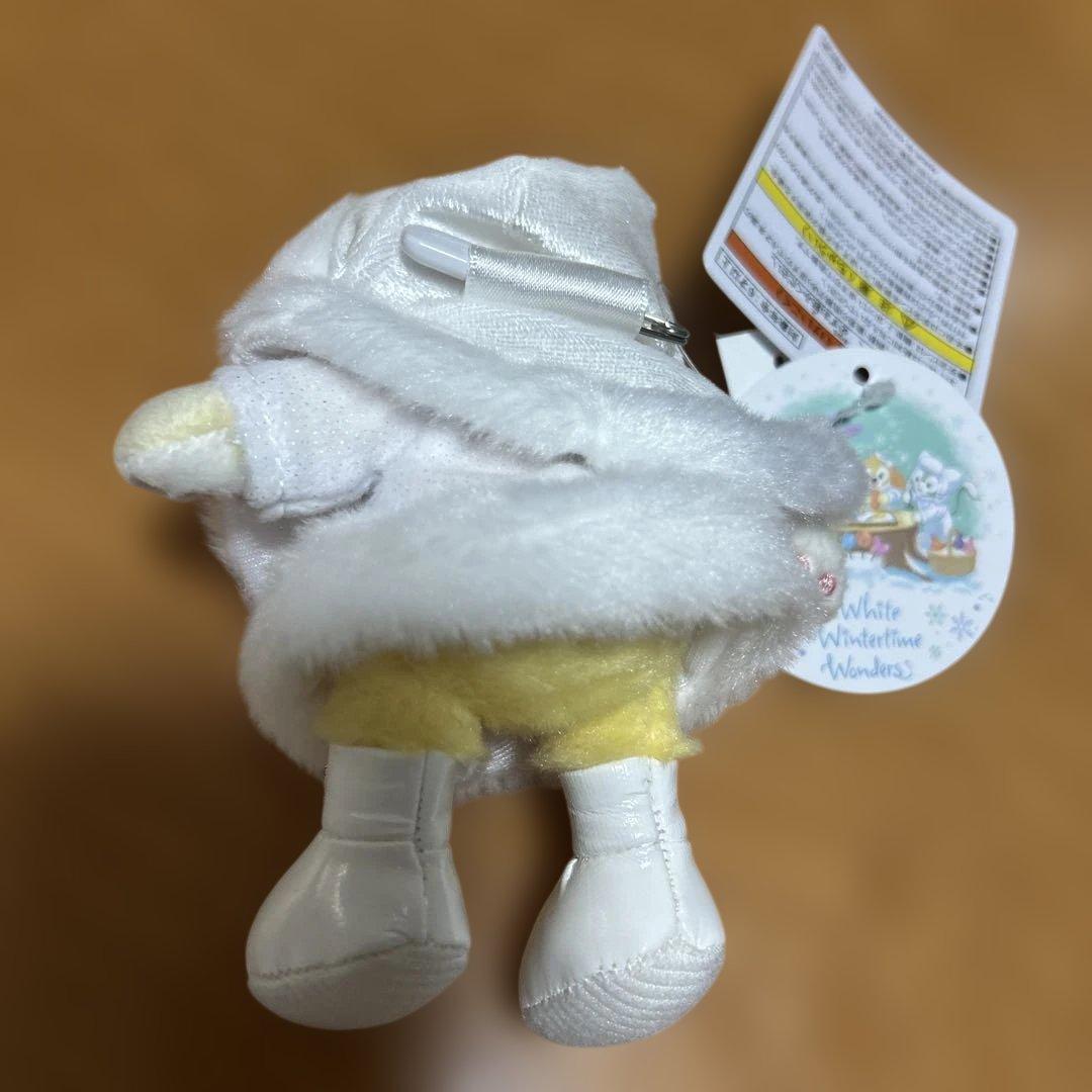 ホワイトウィンタータイムワンダーズ　クッキーアン ぬいぐるみバッジ