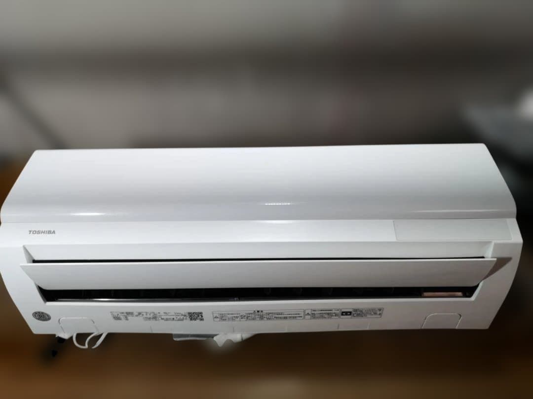 神奈川県内は無料工事、配送付き、室外機セット)東芝6畳 2022年式 保証あり