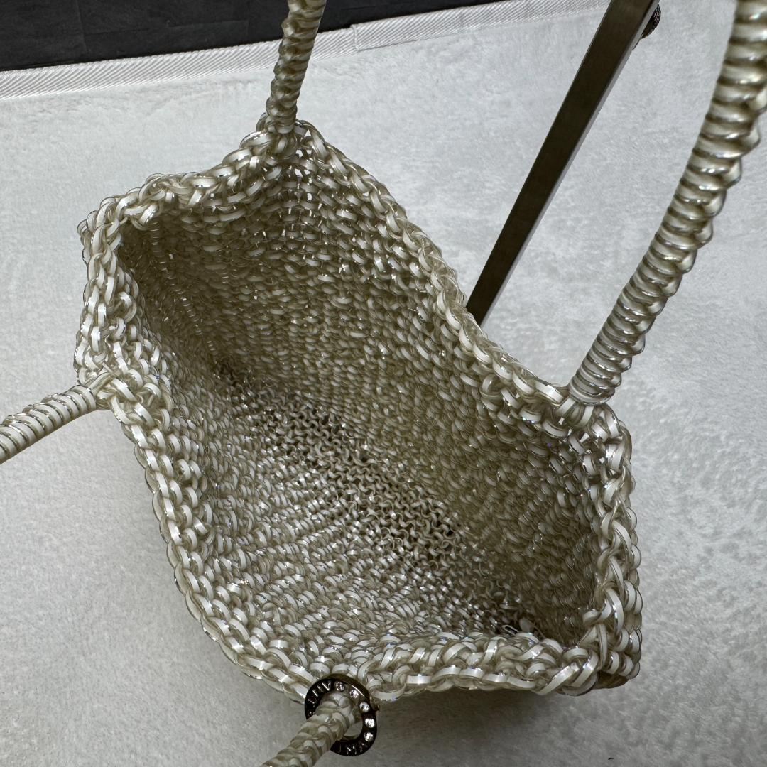 極美品☆ANTEPRIMA ワイヤーバッグ パーティバッグ ミニ トートバッグ