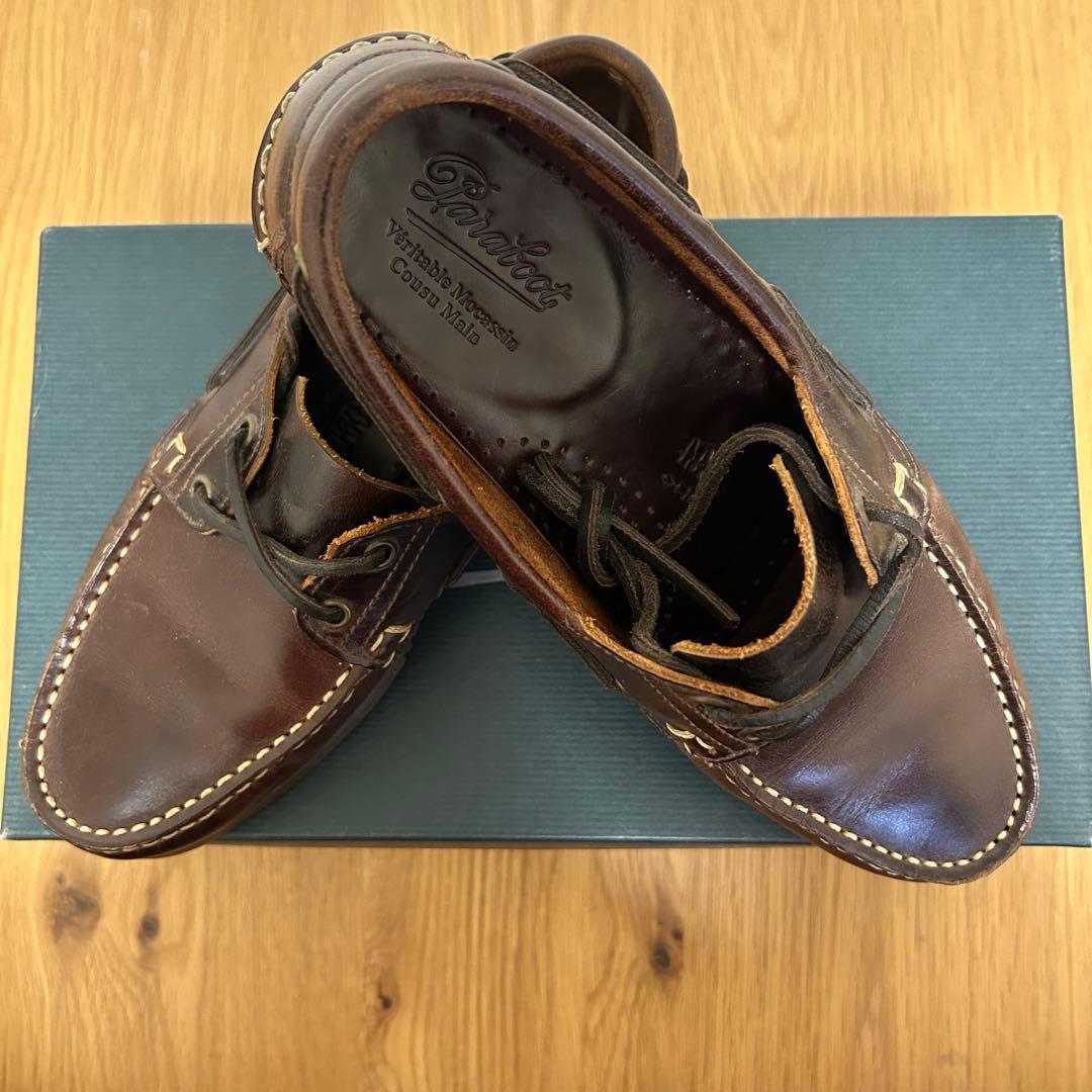 【年始限定】Paraboot 26.5cm相当　デッキシューズ UK6.5